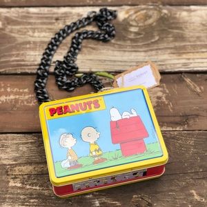 Vintage Upcycled Tin Lunchbox Purse